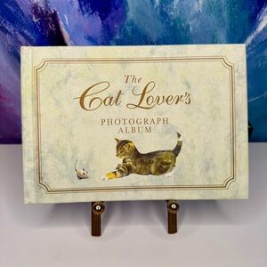 The Cat Lover’s Photograph Album Photo Book Vintage 1996 Keepsake Gift 90s Decor